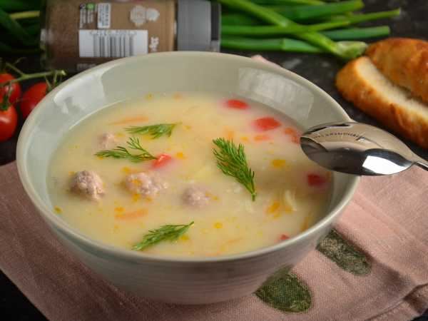 Тефтелевый суп по-дагестански